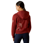 Picture of Ariat 10062477 Spiffy Full Zip Sweatshirt