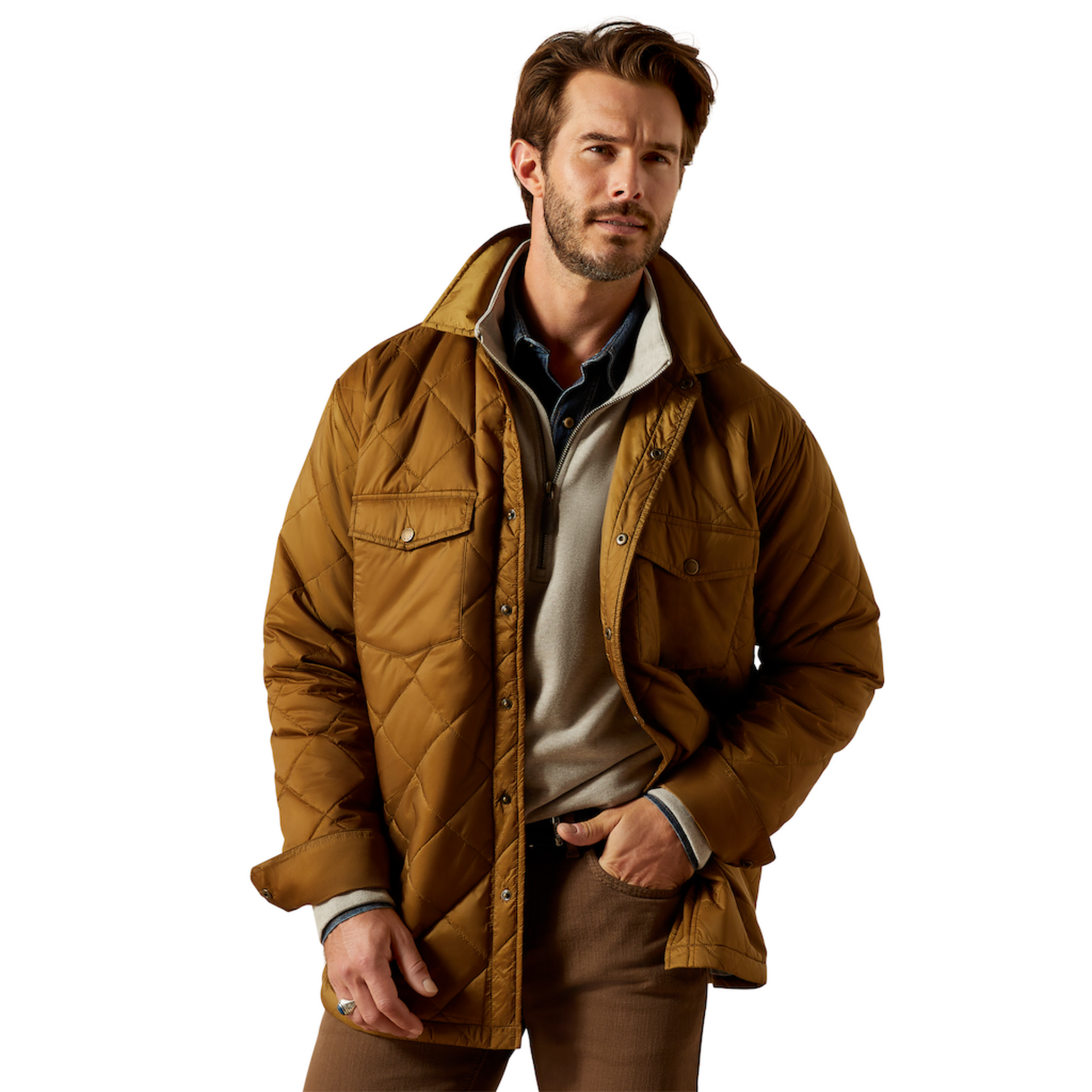 Picture of Ariat 10062694 Stinson  Shirt Jacket