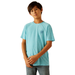 Picture of Ariat 10054754 Diagonal Flag Charger T-Shirt