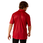 Picture of Ariat 10055184 All Over Print Polo