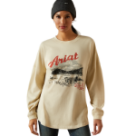 Picture of Ariat 10062839 Canvas Oversized T-Shirt