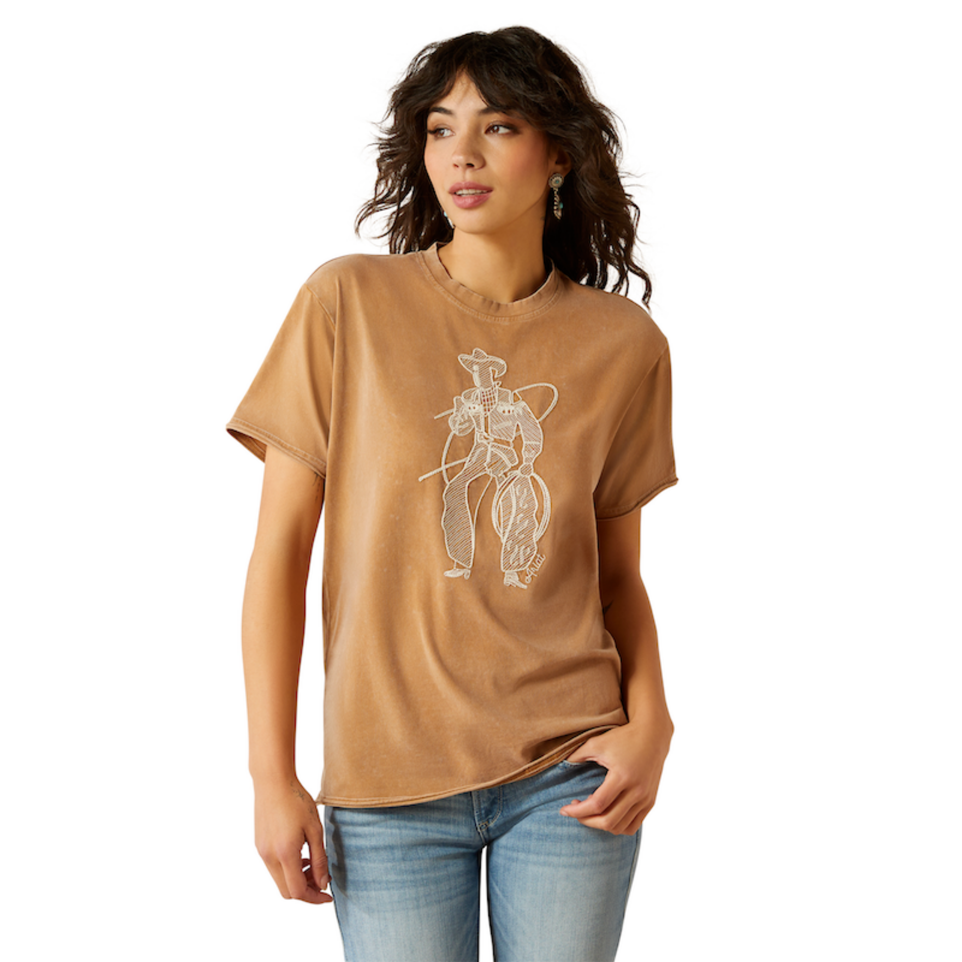 Picture of Ariat 10062917 Buckaroo T-Shirt