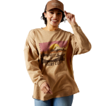 Picture of Ariat 10065866 Canvas Oversized T-Shirt
