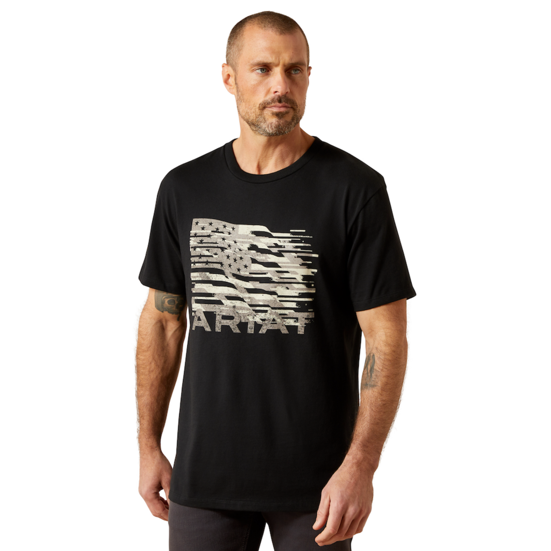 Picture of Ariat 10065892 Ariat Freedom Flag T-Shirt