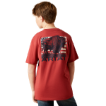 Picture of Ariat 10065979 Ariat Buffalo Flag T-Shirt