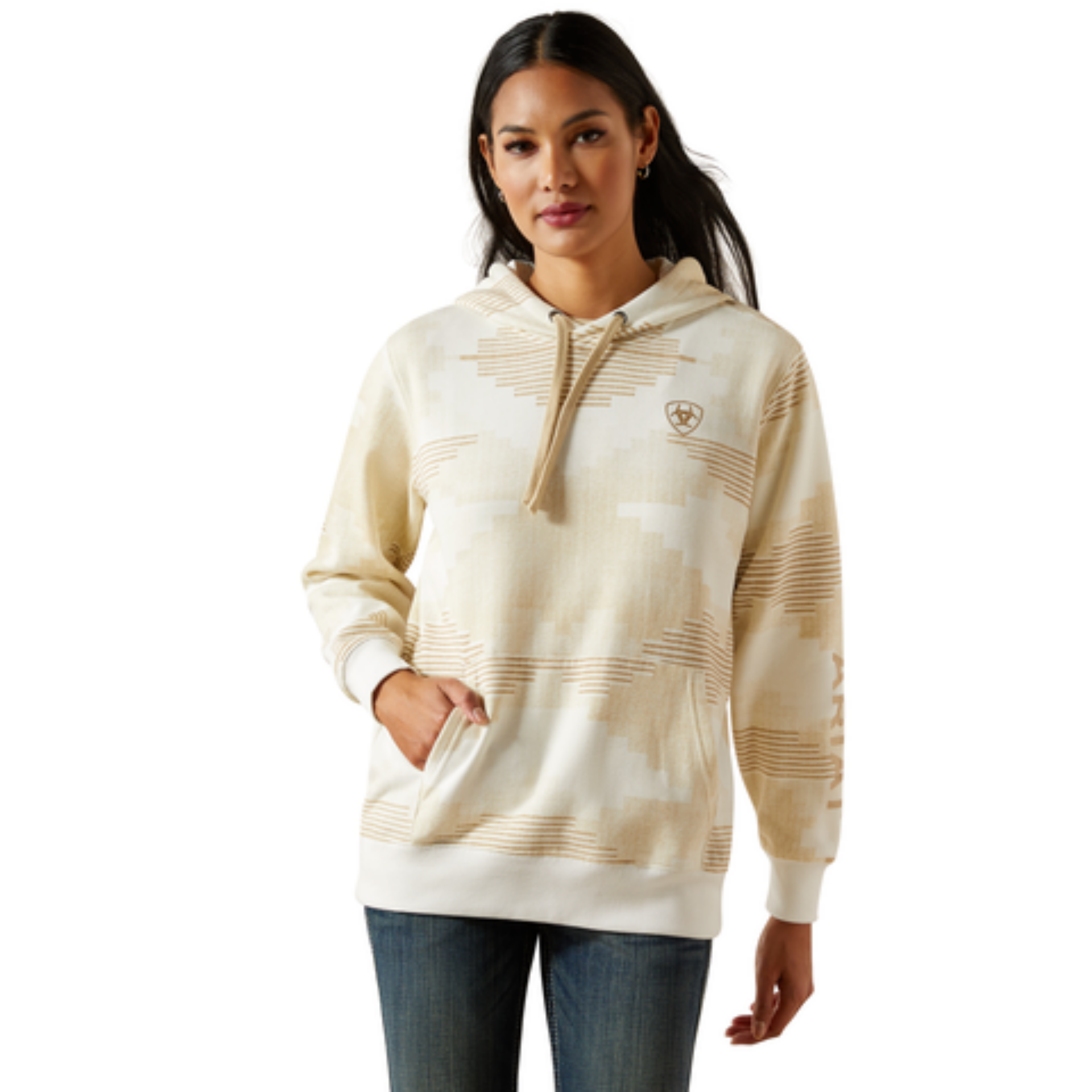 Picture of Ariat 10062290 Ariat Logo 2.0 Printed Hoodie