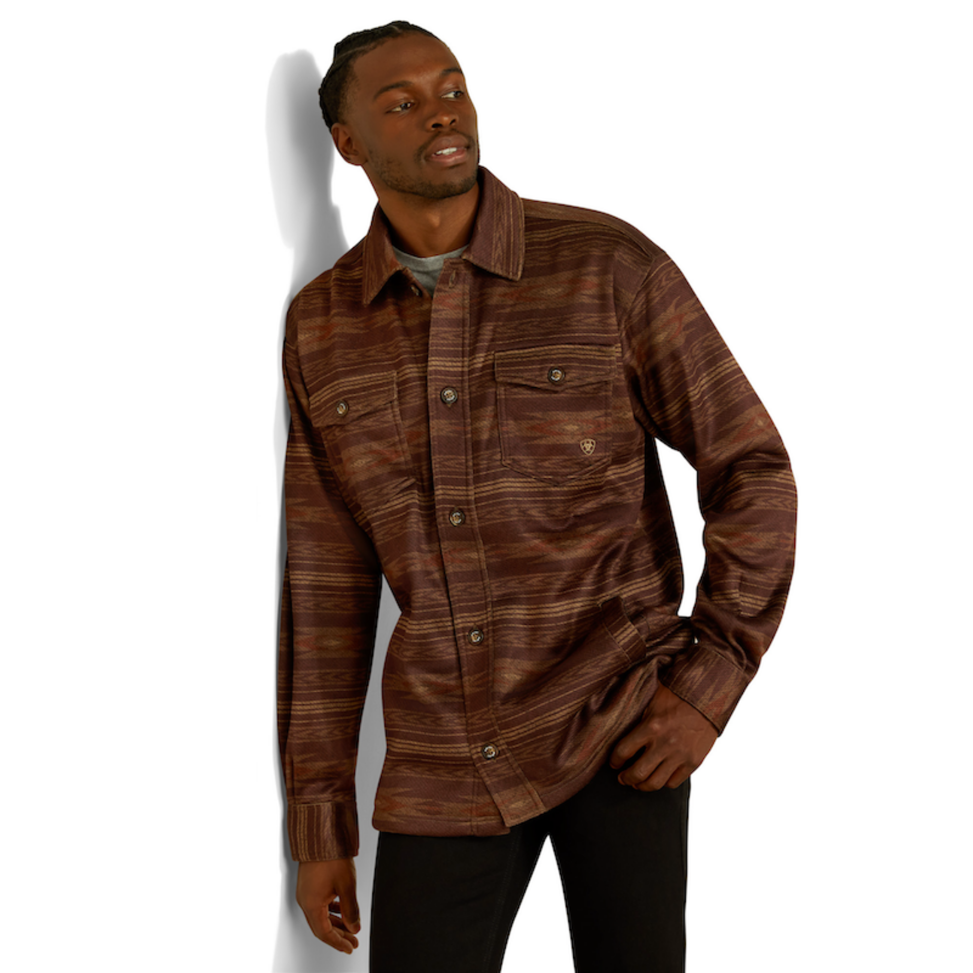 Picture of Ariat 10062680 Caldwell Printed Shirt Jacket