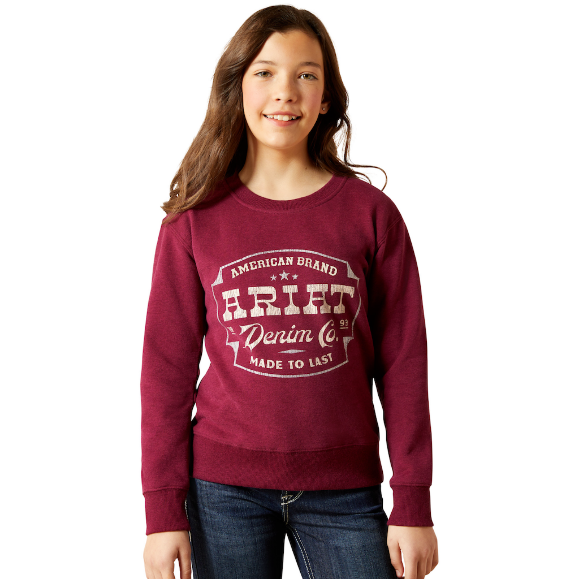 Picture of Ariat 10065861 Ariat Emblem Sweatshirt