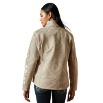 Picture of Ariat 10062212 Ariat Logo Softshell Print Jacket
