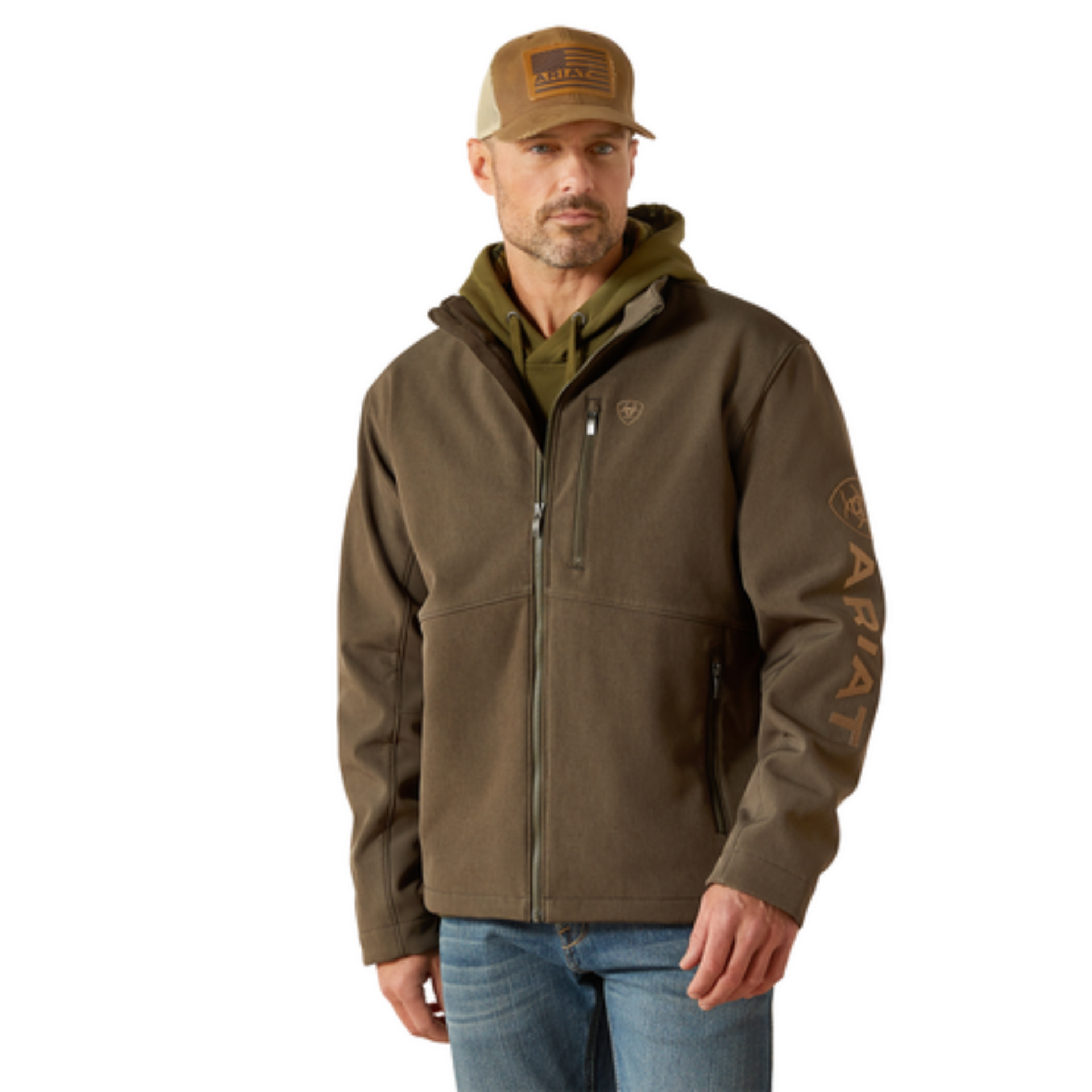 Picture of Ariat 10062584 Logo Softshell Jacket