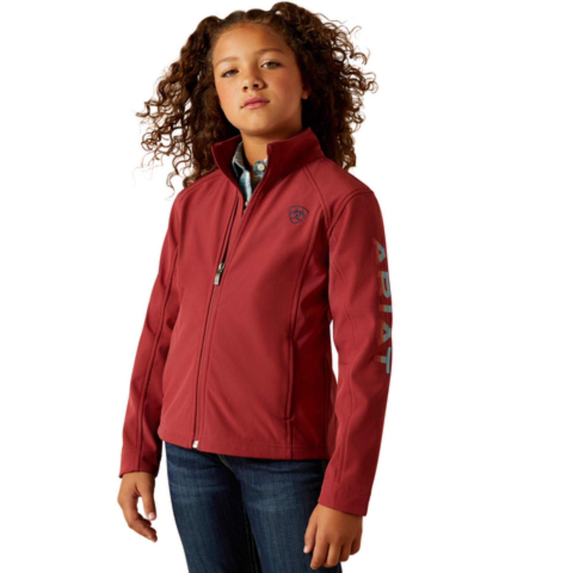 Picture of Ariat 10062868 Ariat Logo Softshell Jacket