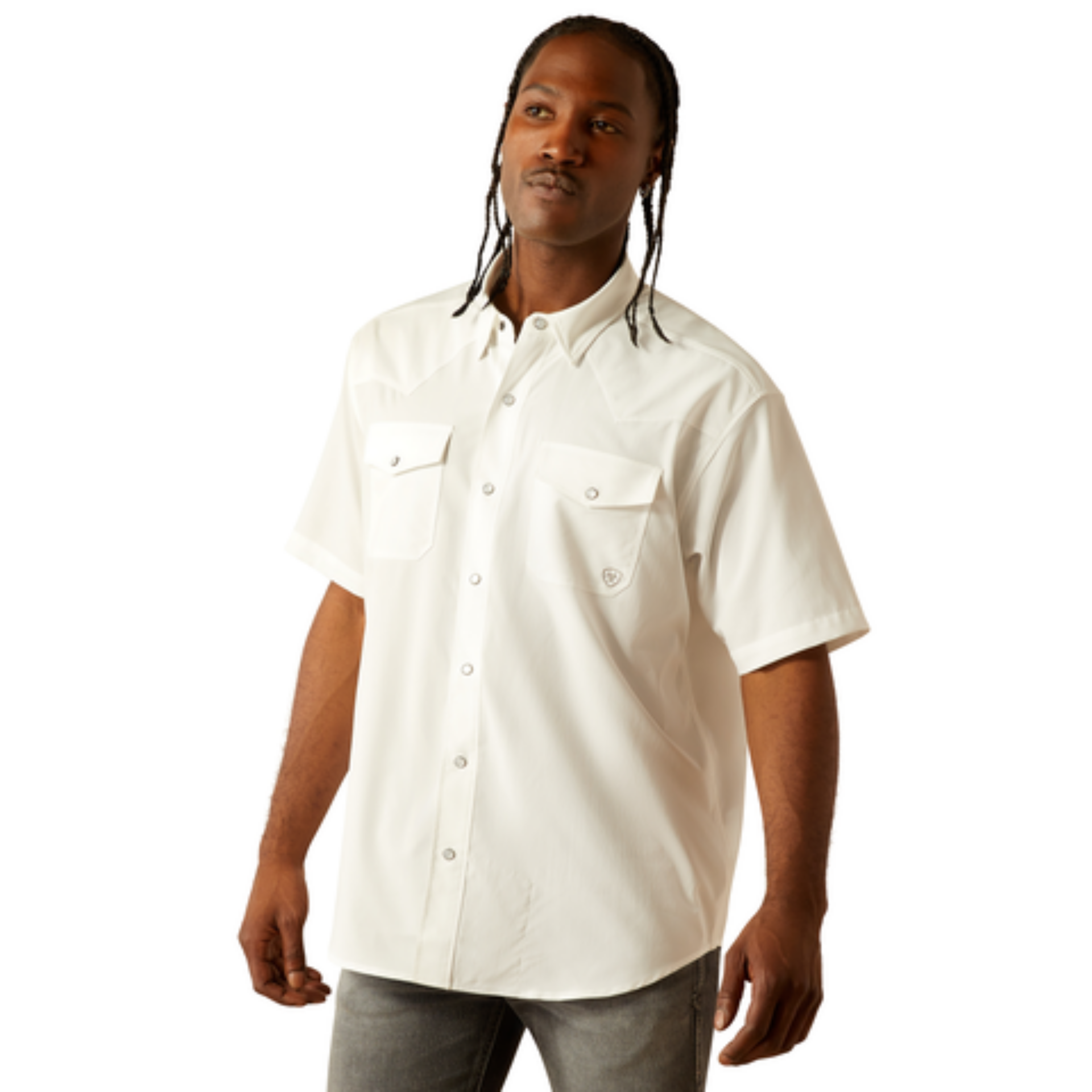 Picture of Ariat 10054482 Western VentTEK Classic Fit Shirt