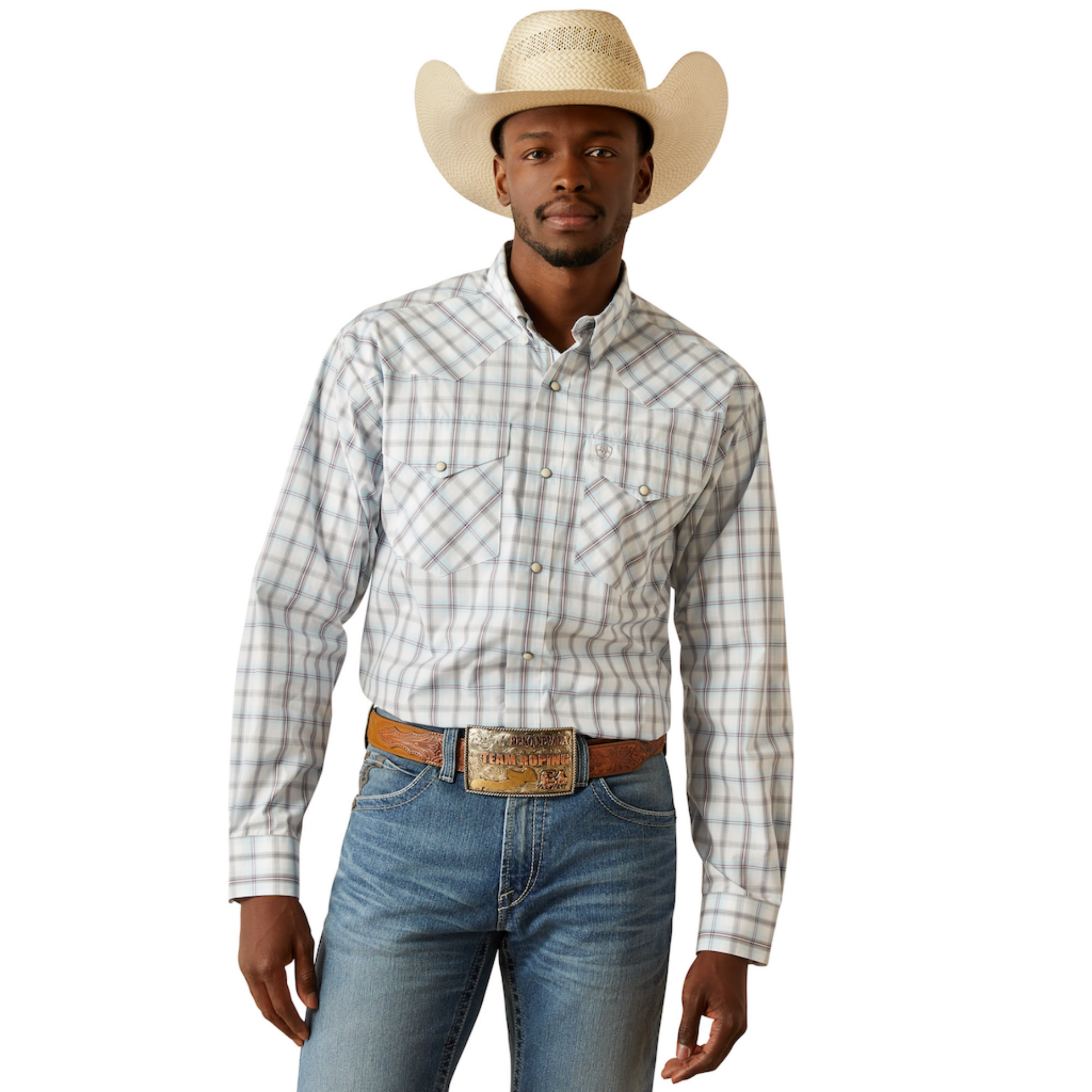 Picture of Ariat 10058755 Pro Series Worth Classic Fit Shirt