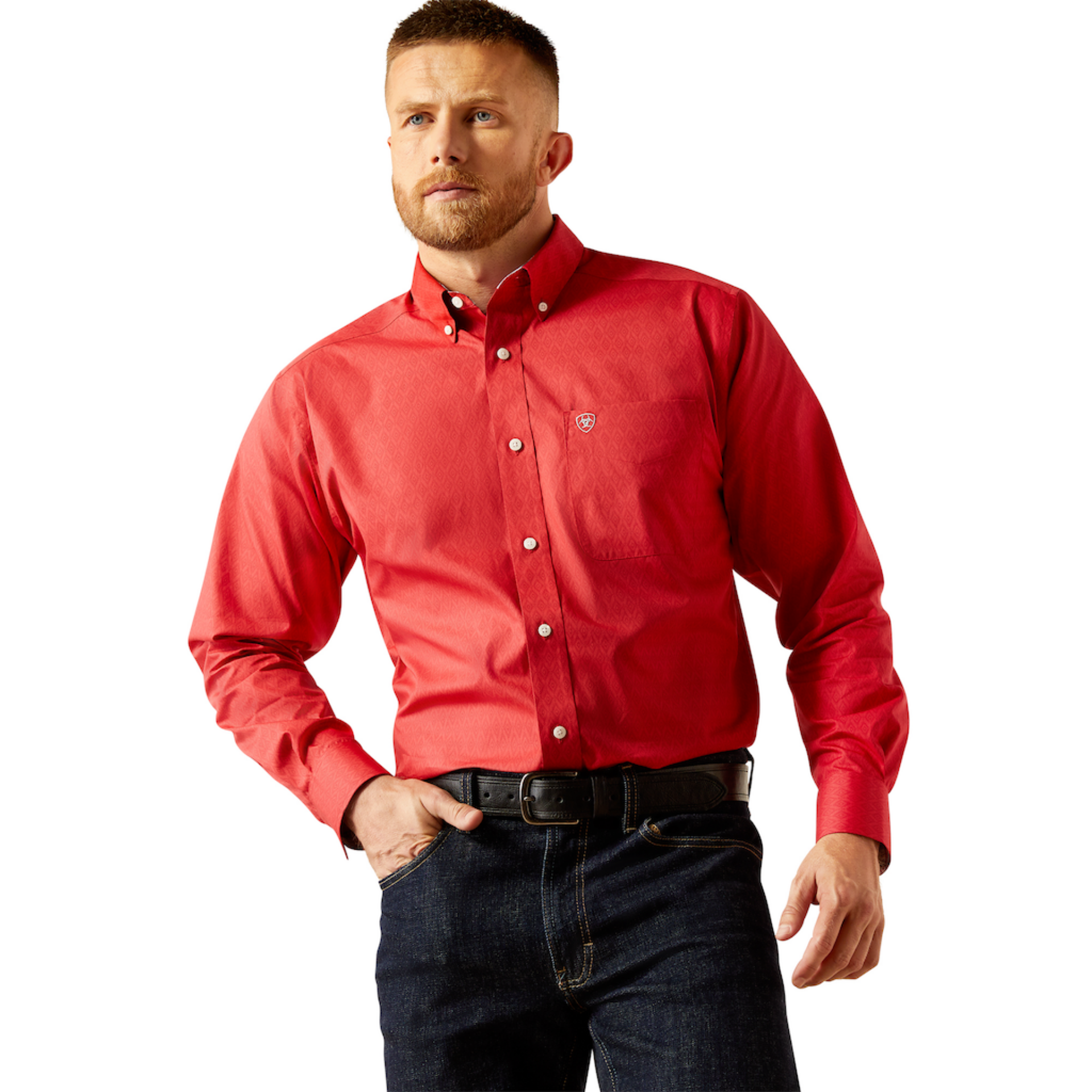 Picture of Ariat 10058951 Wrinkle Free Dangelo Classic Fit Shirt