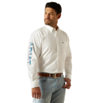 Picture of Ariat 10059132 Team Logo Twill Classic Fit Shirt