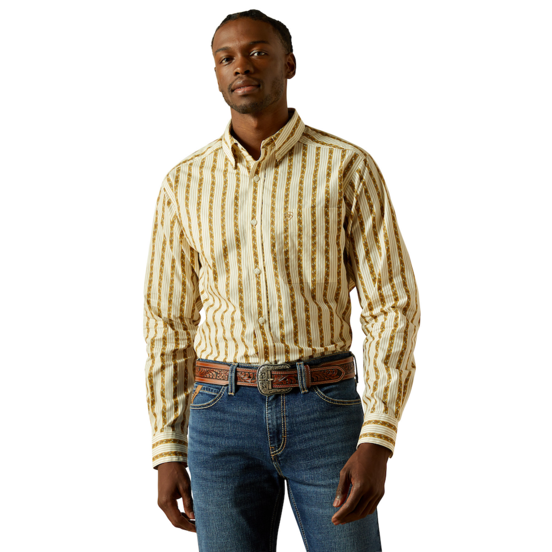 Picture of Ariat 10062202 Brigham Fitted Shirt