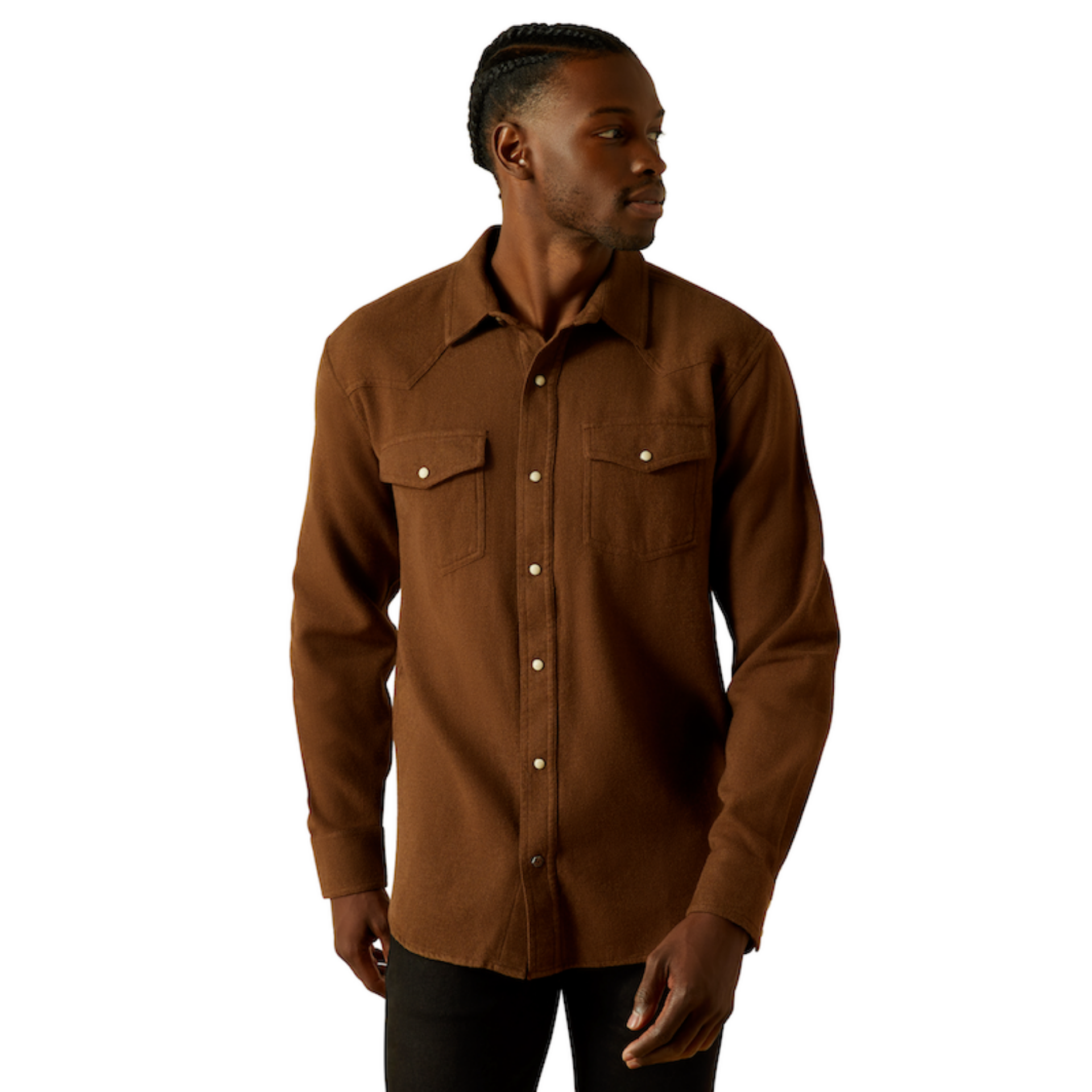 Picture of Ariat 10063147 Hyde  Retro Fit Shirt