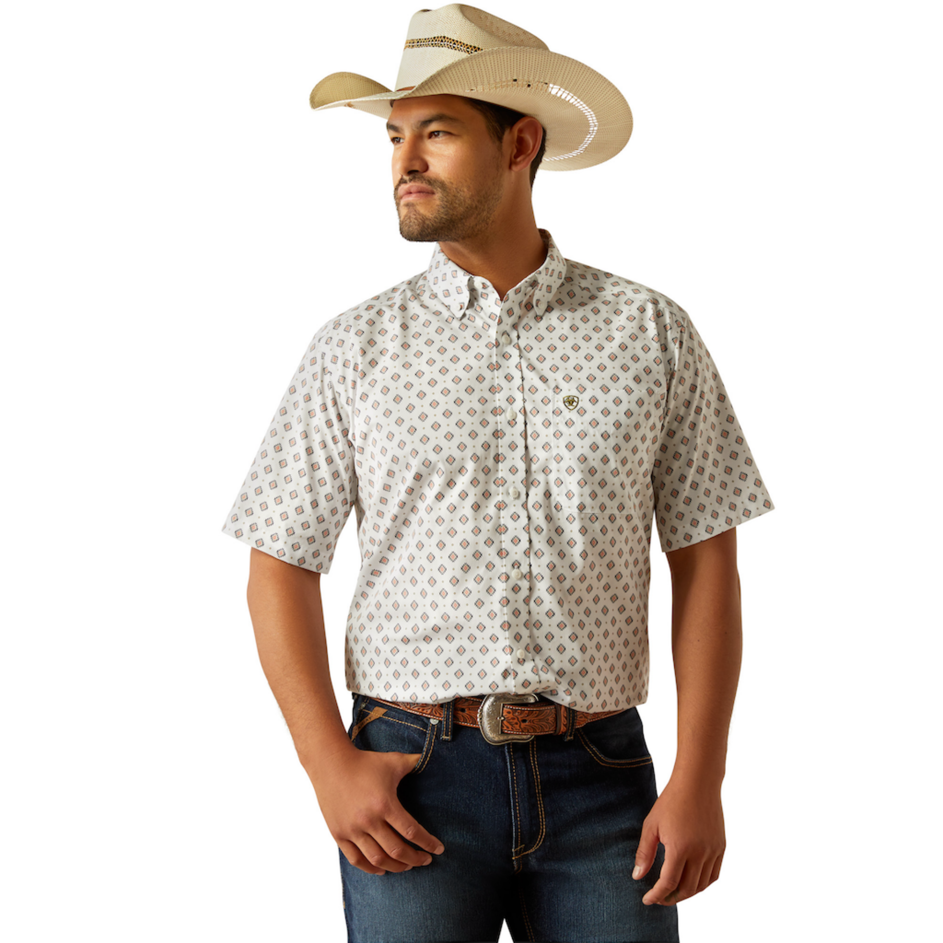 Picture of Ariat 10058742 Wrinkle Free Evan Classic Fit Shirt