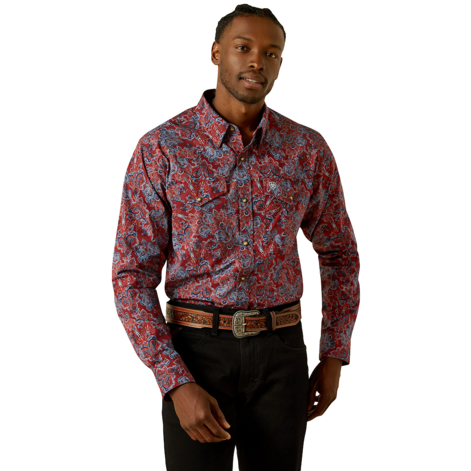 Picture of Ariat 10062181 Tyrone Fitted Shirt