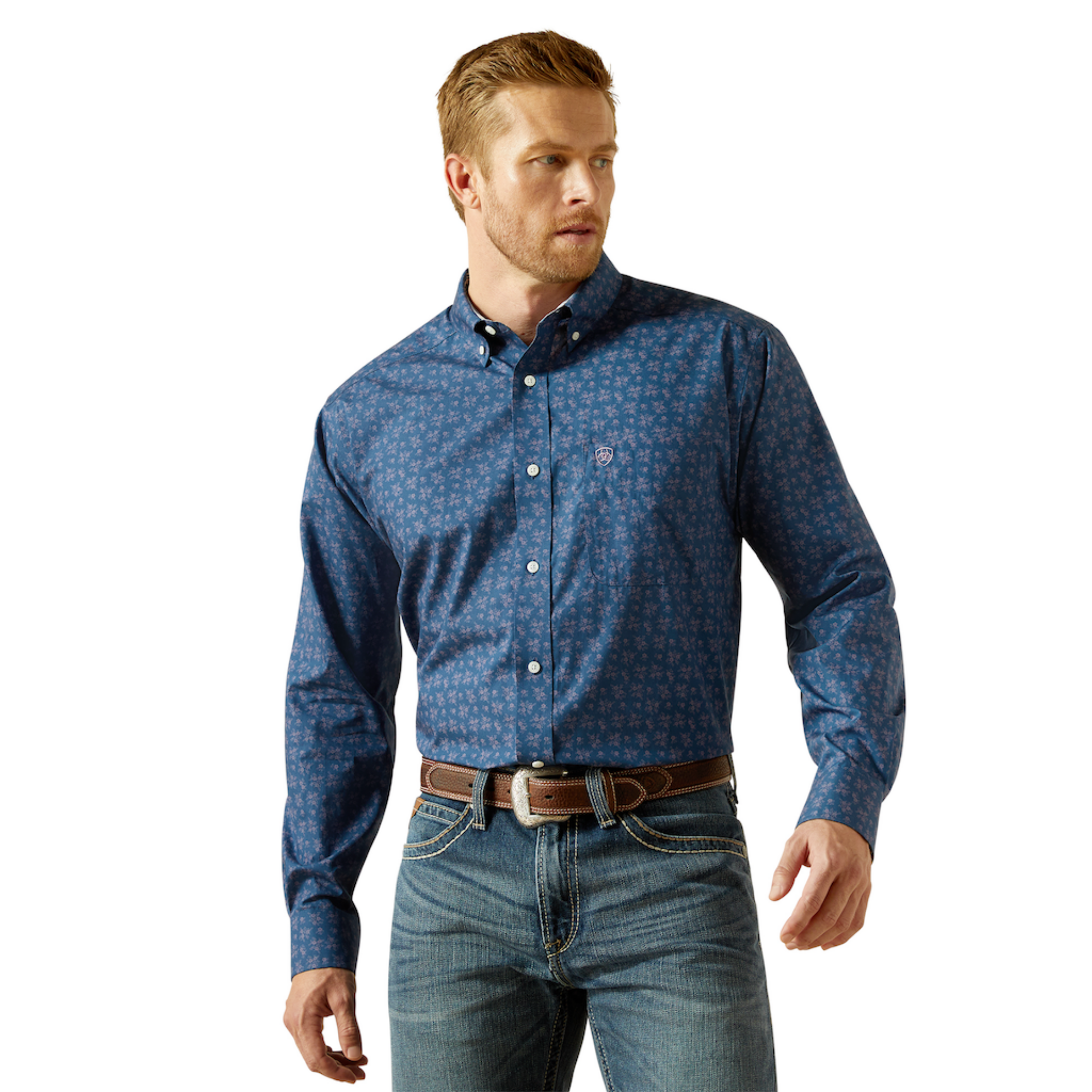Picture of Ariat 10062194 Wrinkle Free Darwin Classic Fit Shirt