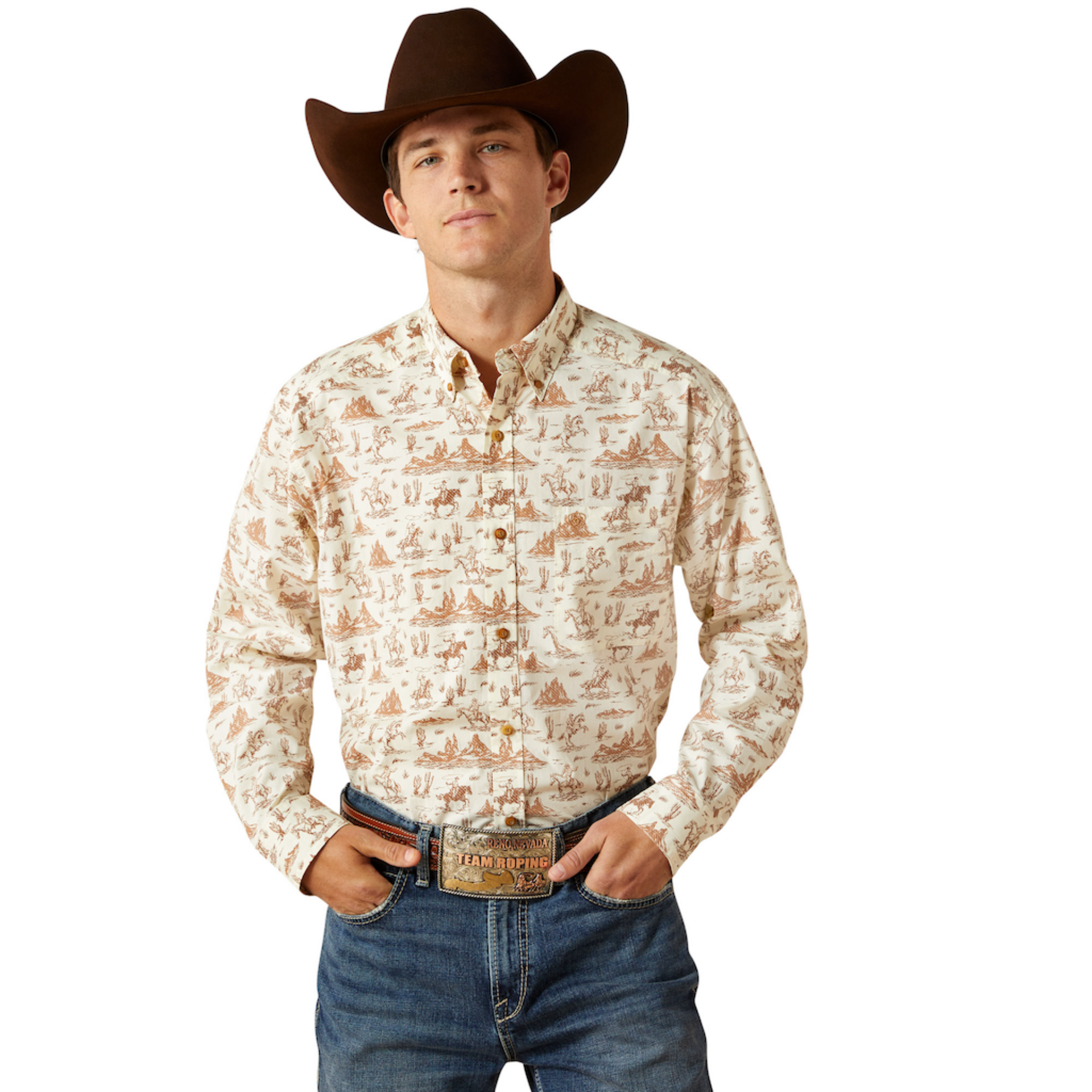 Picture of Ariat 10062242 Saint Classic Fit Shirt