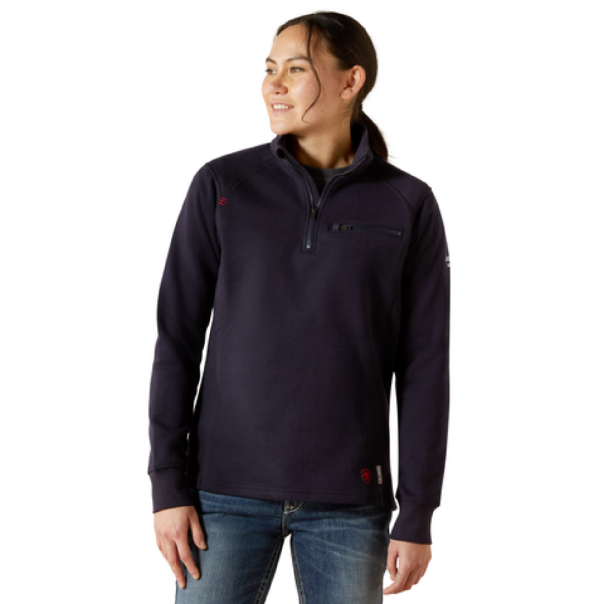 Picture of Ariat 10062555 FR Rev 1/4 Zip Top