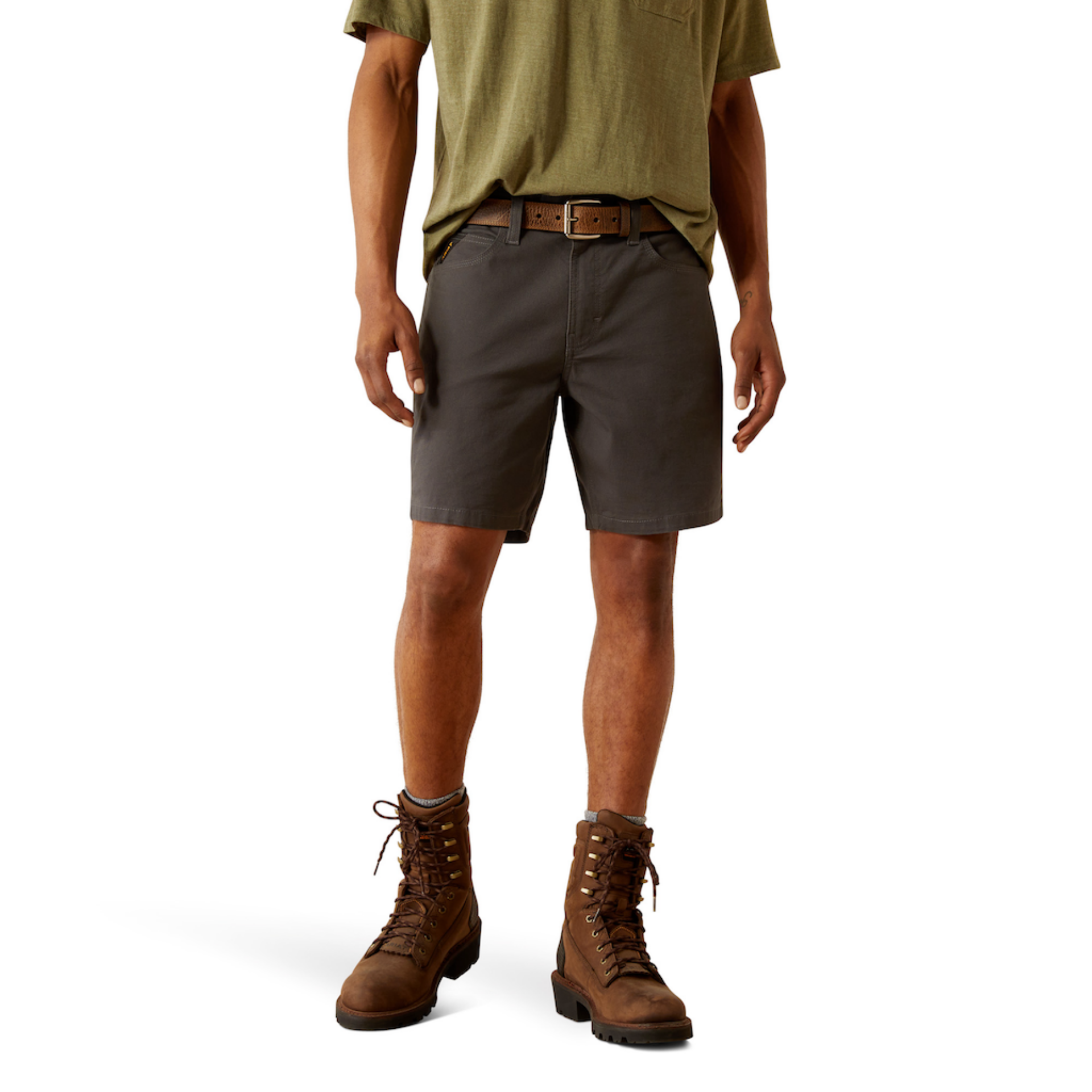 Picture of Ariat 10058729 Rebar DuraStretch Made Tough 8 Short