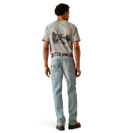 Picture of Ariat 10058799 Rebar M4 Relaxed DuraStretch Basic Stackable Straight Leg Jean