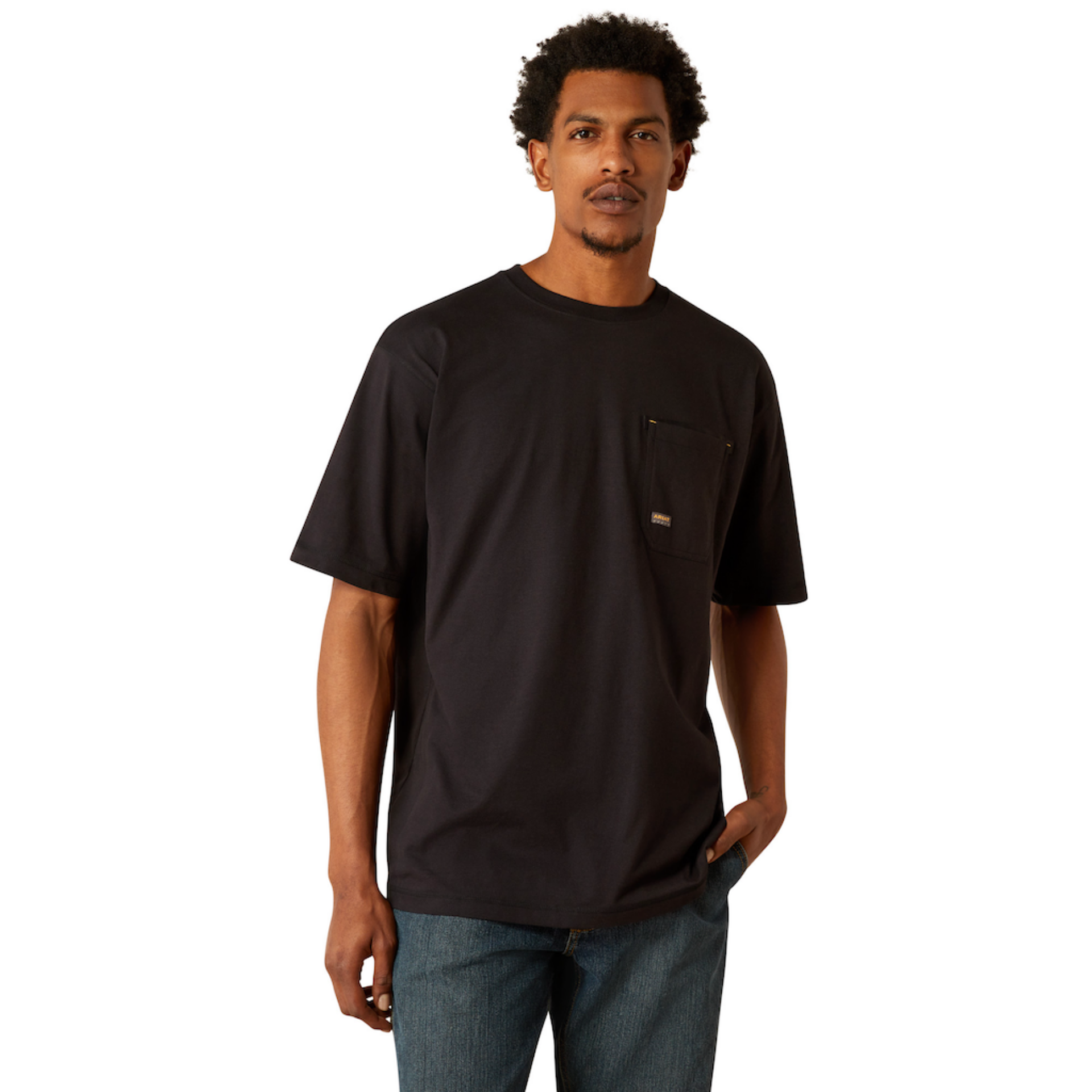 Picture of Ariat 10054430 Rebar Workman Brickyard T-Shirt