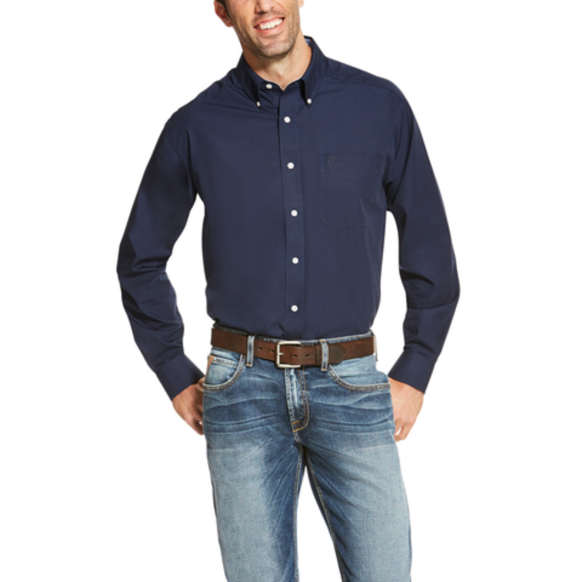 Picture of Ariat 10020330 Wrinkle Free Solid Shirt