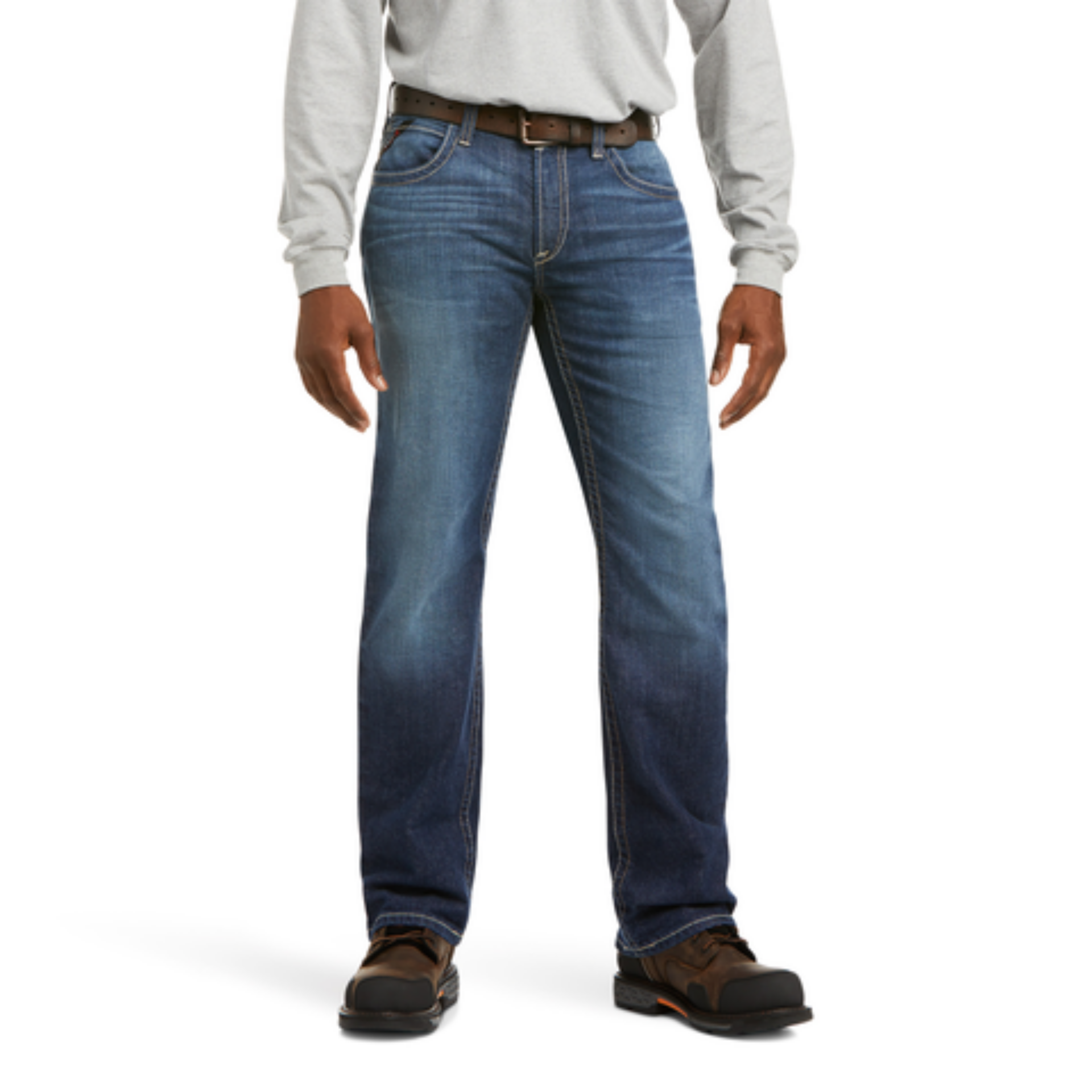 Picture of Ariat 10026004 FR M5 Straight DuraStretch Truckee Stackable Straight Leg Jean