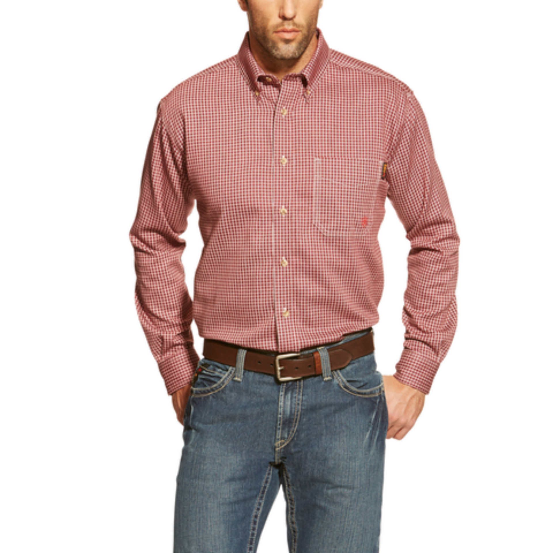 Picture of Ariat 10015945 FR Bell Work Shirt
