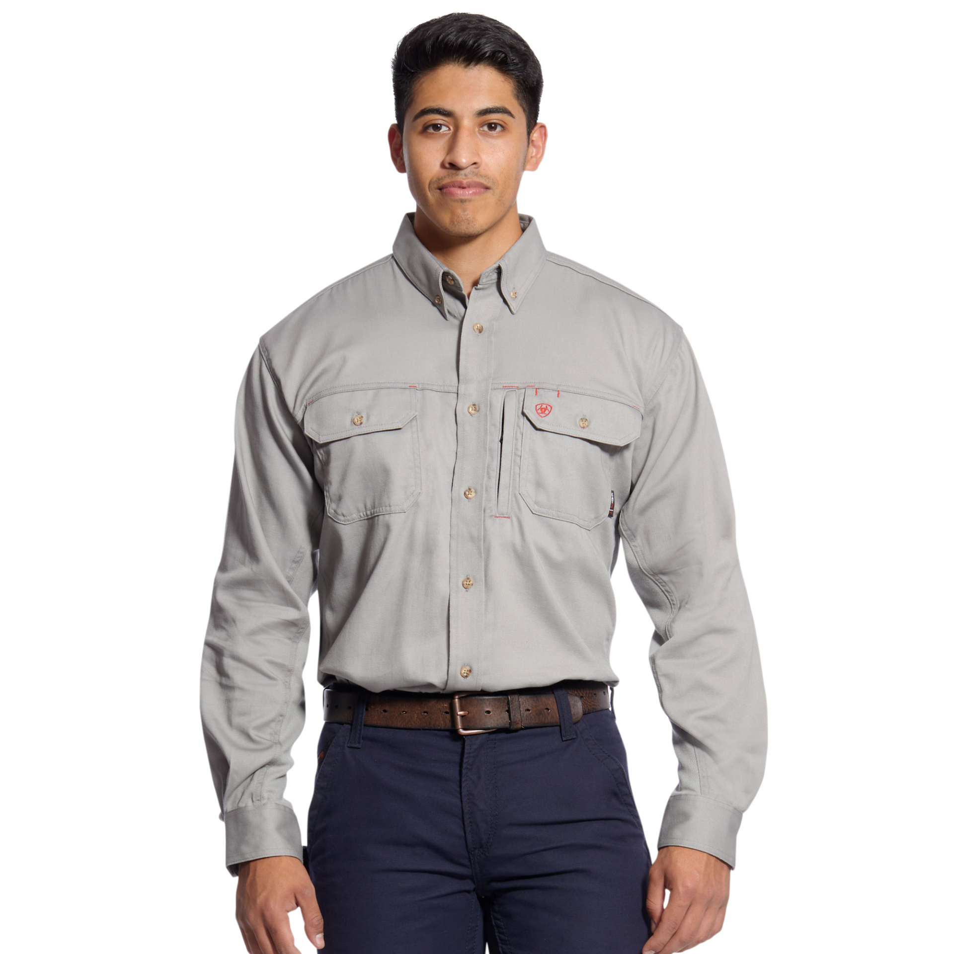Picture of Ariat 10019063 FR Solid Vent Work Shirt