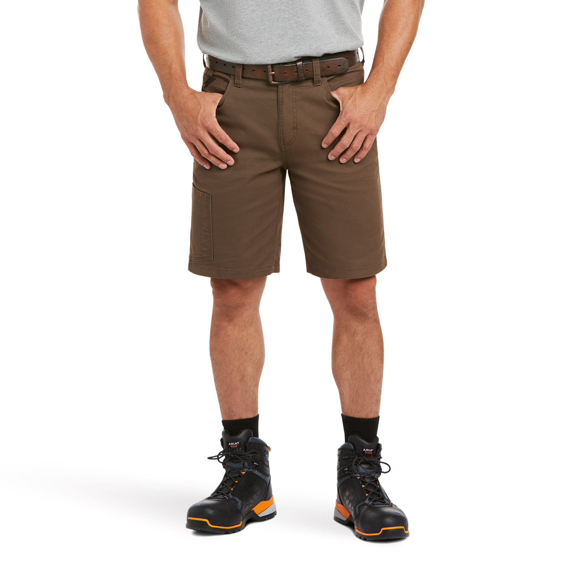 Picture of Ariat 10034623 Rebar DuraStretch Made Tough Short