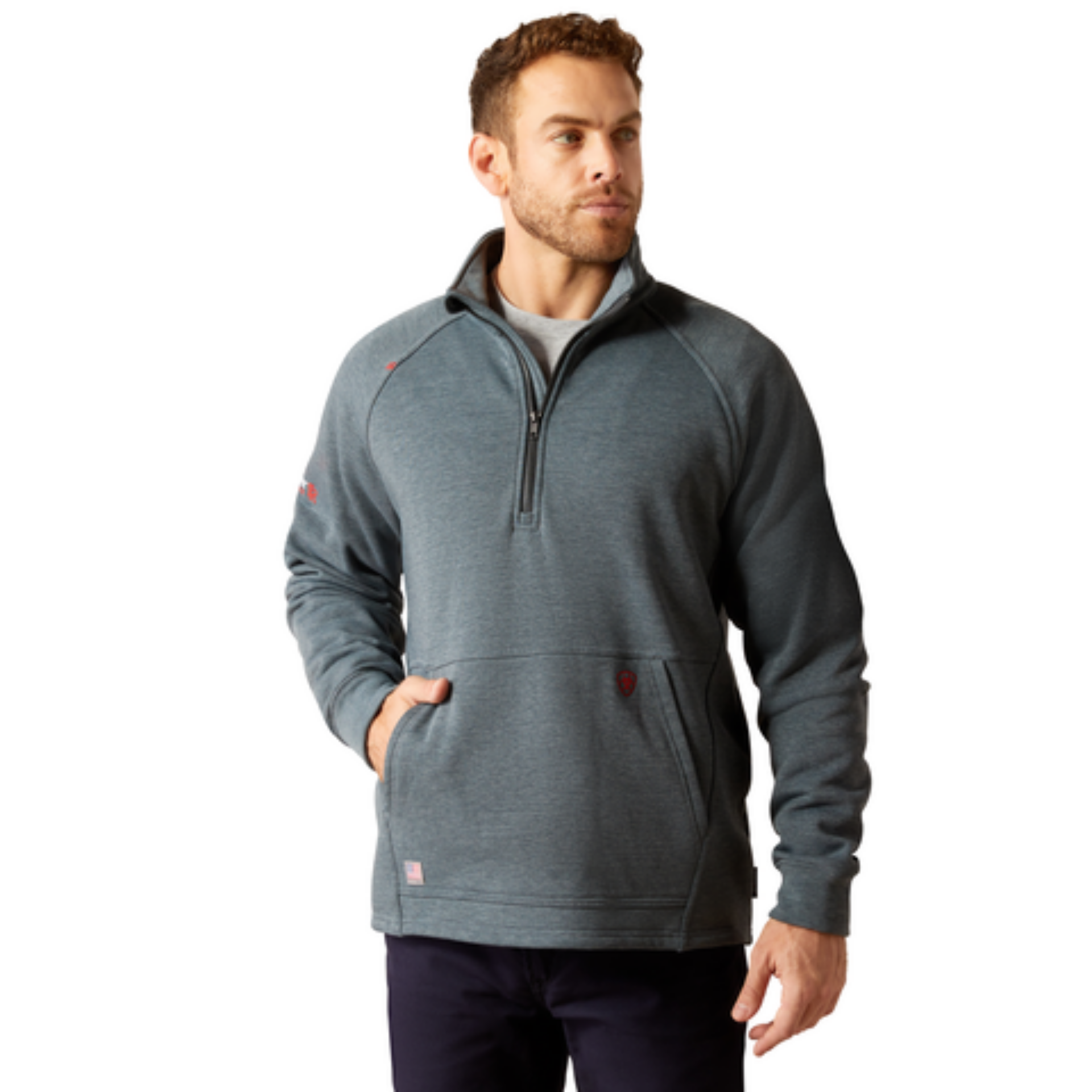 Picture of Ariat 10052096 FR Primo Fleece 2.0 1/4 Zip Sweater