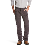 Picture of Ariat 10025973 Rebar M4 Relaxed Washed Twill Dungaree DuraStretch Boot Cut Pants