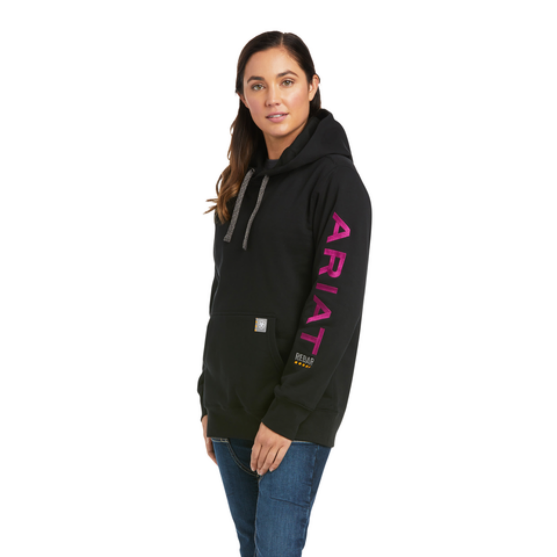 Picture of Ariat 10037620 Rebar Workman Graphic Hoodie