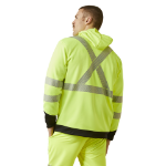 Picture of Ariat 10041796 Rebar Hi-Vis Full Zip Hoodie