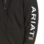 Picture of Ariat 10027833 Rebar All-Weather Full Zip Hoodie
