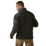 Picture of Ariat 10046401 Rebar Workman Duracanvas 1/4 Zip Sweatshirt