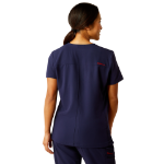 Picture of Ariat 10039717 Clara 6 Pocket Scrub Top