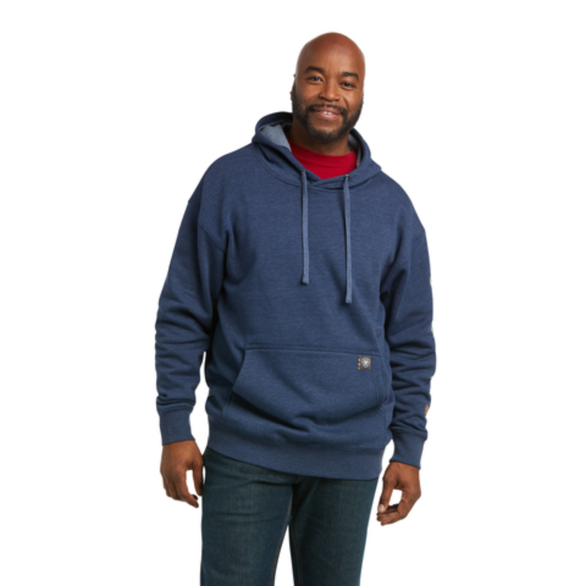 Picture of Ariat 10037645 Rebar Workman Graphic Hoodie