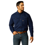 Picture of Ariat 10052941 Rebar Washed Twill   Work Shirt