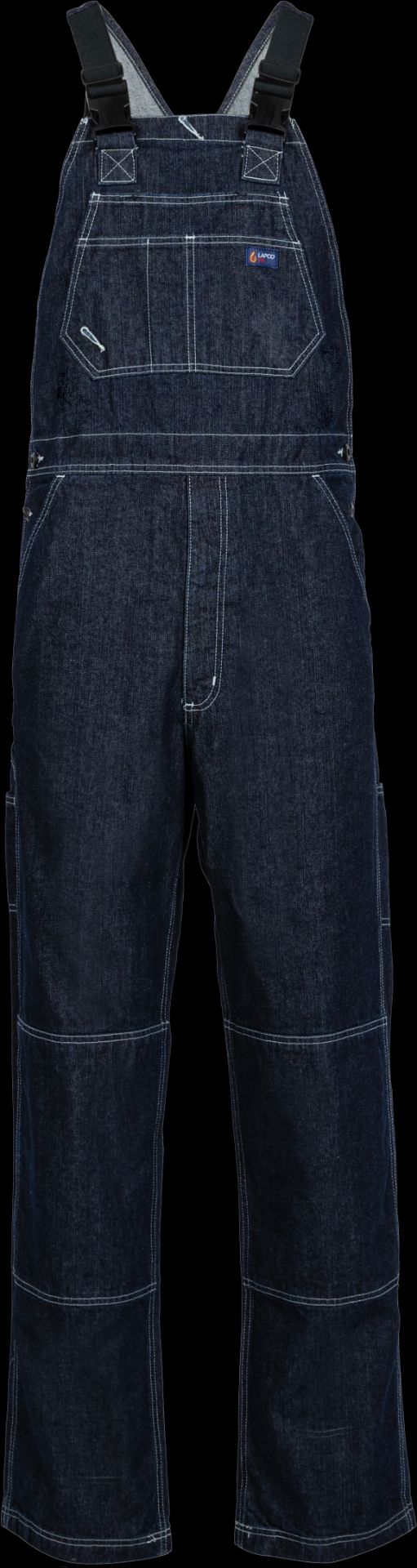 Picture of Lapco B13FRDN FR Denim Bib Overall | 100% Cotton