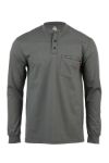 Picture of Lapco FRT-HJE HV3 7oz. Hi-Viz Henley | Inherent Blend | Class 3