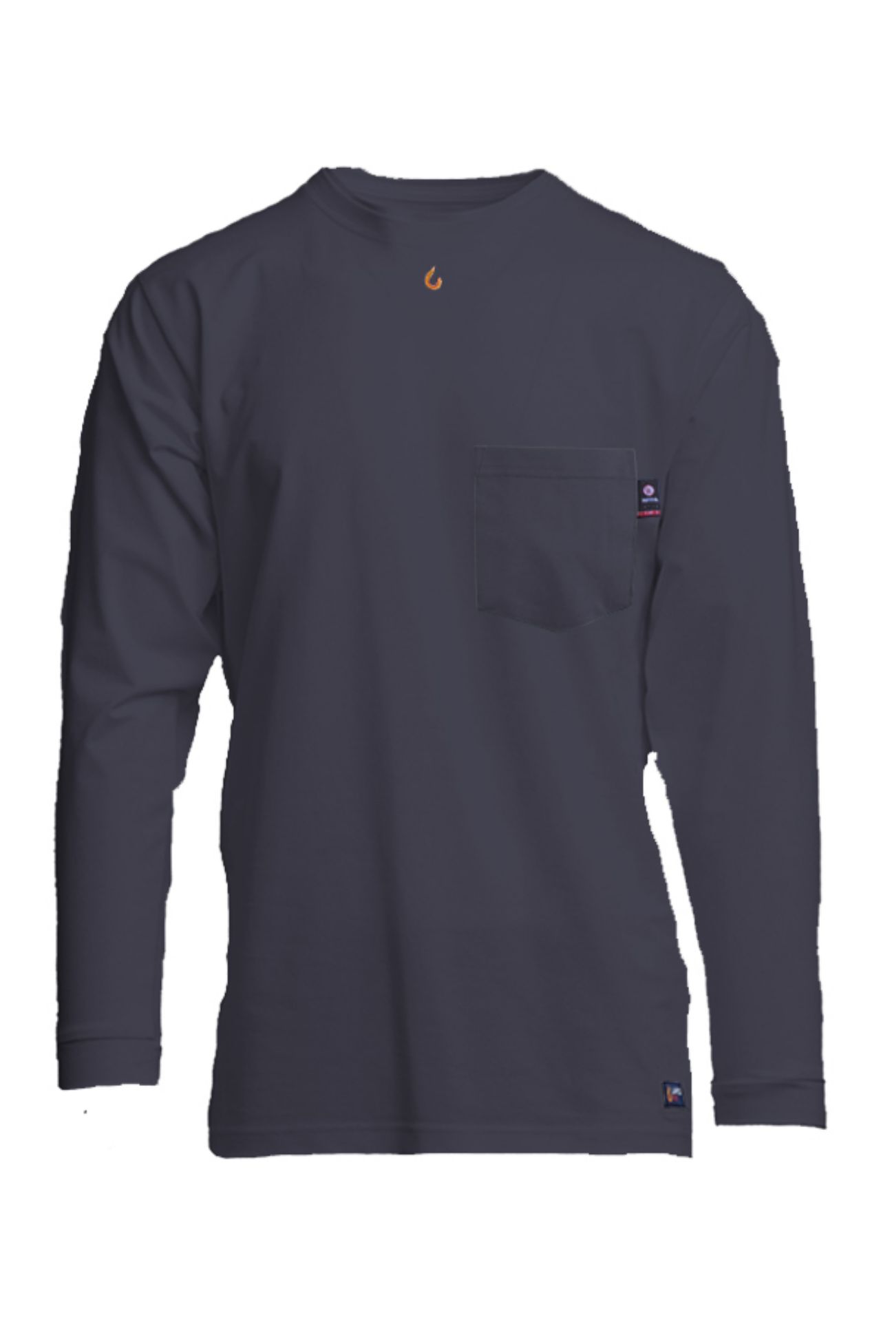Picture of Lapco FRT-USHLSP6 FR Pocket T-Shirt | 6oz. 93/7 Knit
