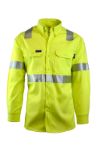 Picture of Lapco IHV7C2 FR Uniform Shirt | Hi-Viz Class 2 | 7oz. 100% Cotton