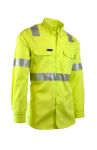 Picture of Lapco IHV7C2 FR Uniform Shirt | Hi-Viz Class 2 | 7oz. 100% Cotton