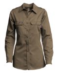 Picture of Lapco L-SFRDH6 Women's FR DH Uniform Shirt | made with 6.5oz. Westex® DH