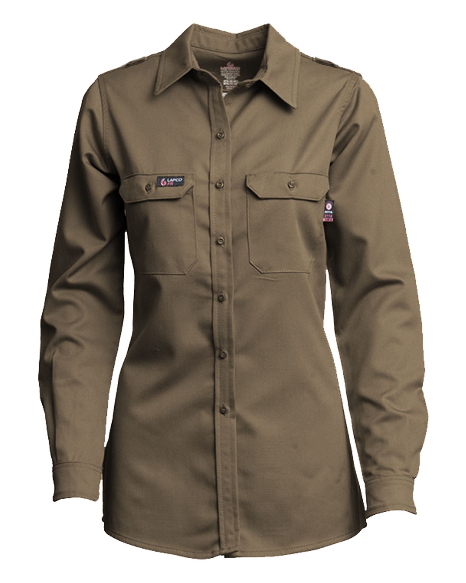 Picture of Lapco L-SFRDH6 Women's FR DH Uniform Shirt | made with 6.5oz. Westex® DH